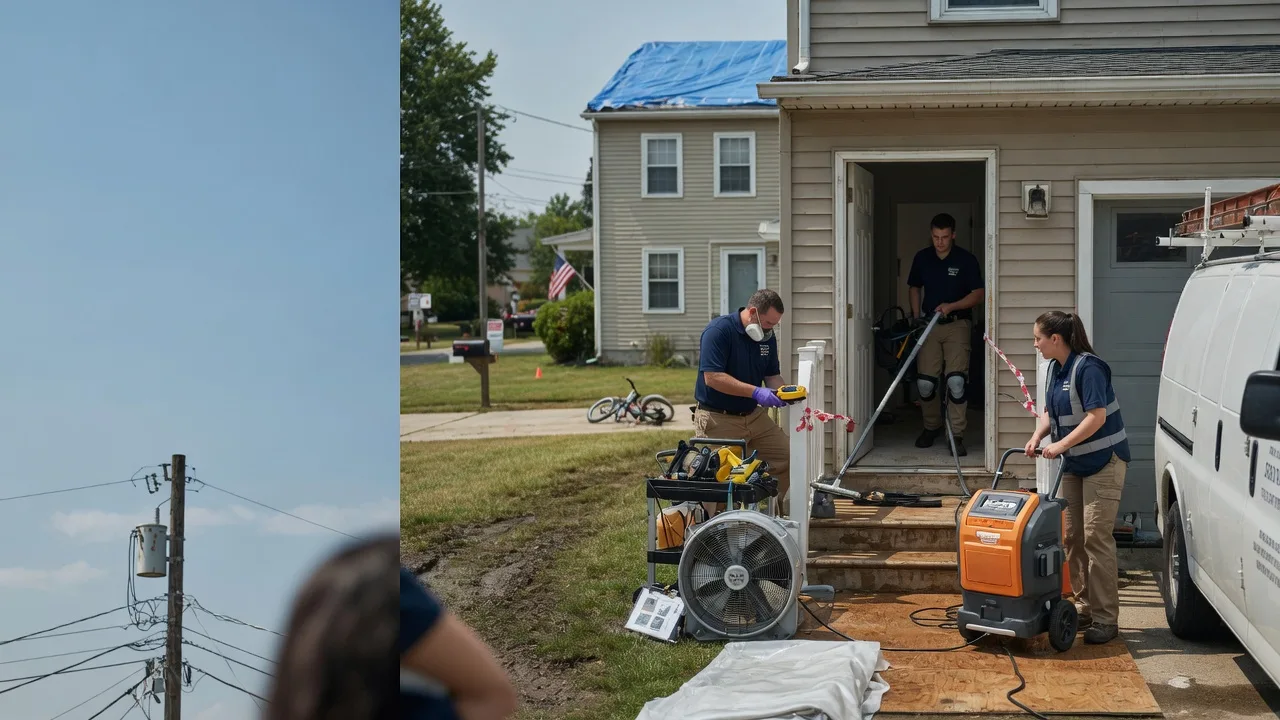 Water Damage Repair in Louisburg, NC near me